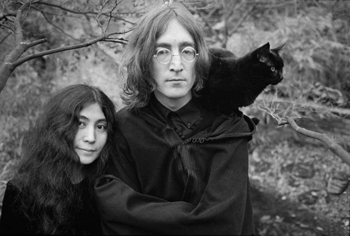  John Lennon and Yoko Ono “Cat” Photograph by Ethan Russell Copyright: © Yoko Ono. All rights reserved. Used with permission 